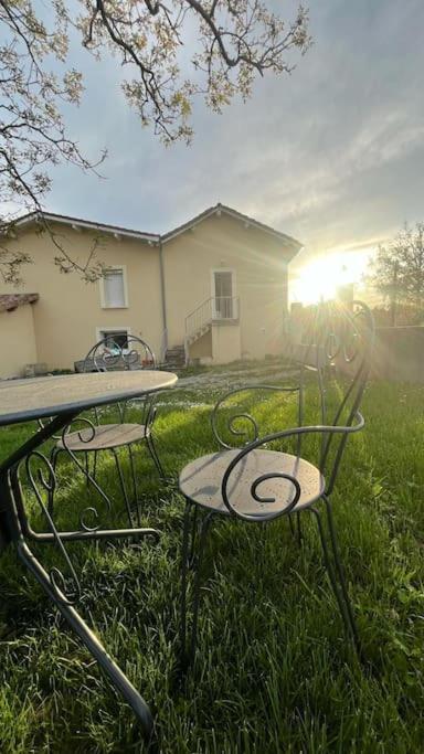 5 Mn Vienne, Confort Et Calme A La Campagne Reventin-Vaugris Luaran gambar